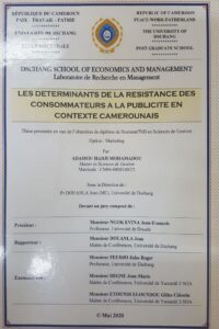 Buy Degree From Université de Dschang