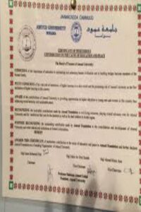 buy degree drom the Jaamacadda Camuud