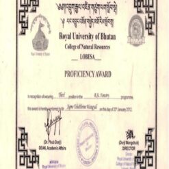 buy degree from the Royal University of Bhutan