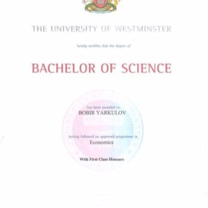 buy college degree from the university of westminster