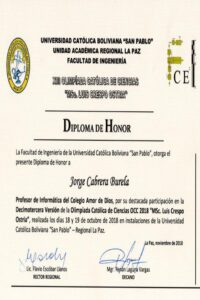 Buy Degree From the Universidad Católica Boliviana