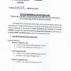 buy degree from the Université Nazi Boni