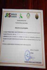 buy degree from the Université d'Abomey-Calavi