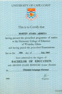 Buy Degree From the University of Cape Coast