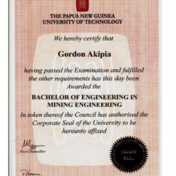 Buy Degree From the University of Papua New Guinea