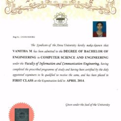 Buy college degree from The Anna University