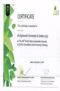 Buy college degree from The Al-Zaytoonah University of Jordan