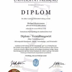 Buy college degree from the Albert-Ludwigs-Universität Freiburg