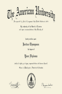 Buy college degree from The American University