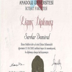 Buy college degree from the Anadolu Üniversitesi