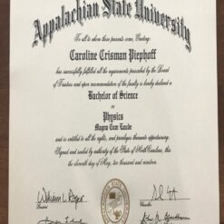 Buy college degree from The Appalachian State University