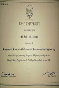 Buy college degree from the BRAC University