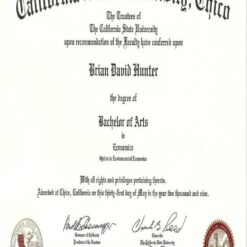 Buy college degree from The California State University, Chico
