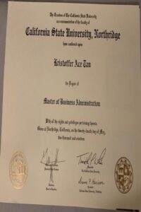 Buy college degree from The California State University, Northridge