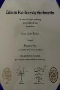 Buy college degree from The California State University, San Bernardino