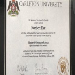 Buy college degree from The Carleton College