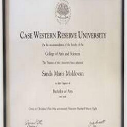 Buy college degree from The Case Western Reserve University