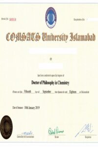 Buy college degree from the COMSATS Institute of Information Technology