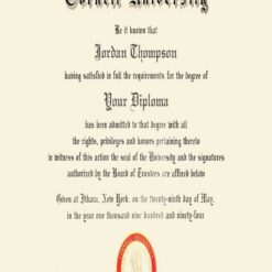 Buy college degree from The Cornell University