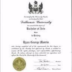 Buy college degree from the Dalhousie University