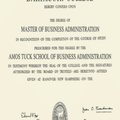 Buy college degree from The Dartmouth College