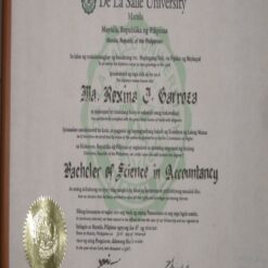 Buy college degree from the De La Salle University