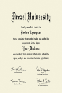 Buy college degree from The Drexel University