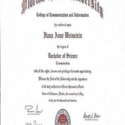 Buy college degree from The Florida State University