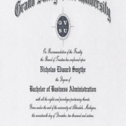 Buy college degree from The Grand Valley State University