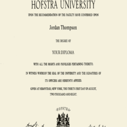 Buy college degree from The Hofstra University