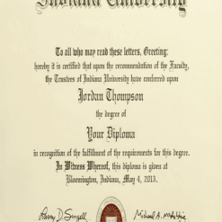 Buy college degree from The Indiana University - Purdue University Indianapolis