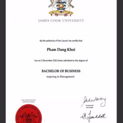 Buy college degree from the James Cook University