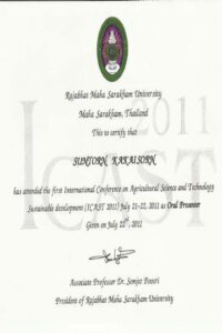 Buy college degree from the Kasetsart University