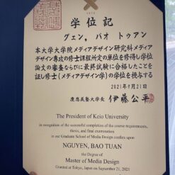 Buy college degree from the Keio University