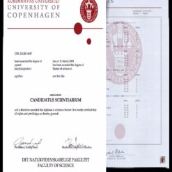 Buy college degree from The Københavns Universitet
