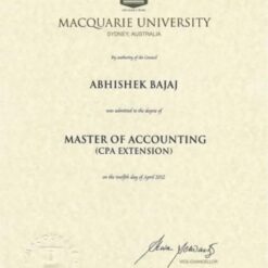 Buy college degree from the Macquarie University