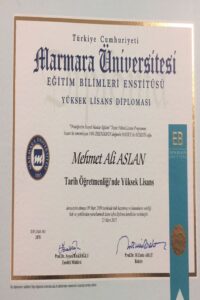 Buy college degree from the Marmara Üniversitesi