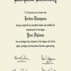 Buy college degree from The Marquette University