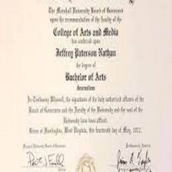 Buy college degree from The Marshall University