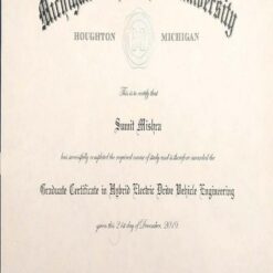 Buy college degree from The Michigan Technological University