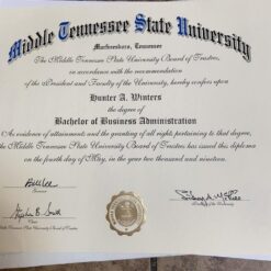 Buy college degree from The Middle Tennessee State University