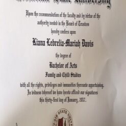 Buy college degree from The Montclair State University