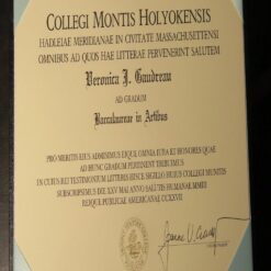 Buy college degree from The Mount Holyoke College