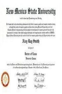 Buy college degree from The New Mexico State University