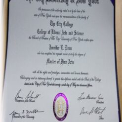 Buy college degree from The New York University