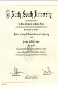 Buy college degree from the North South University