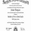 Buy college degree from The Northern Arizona University