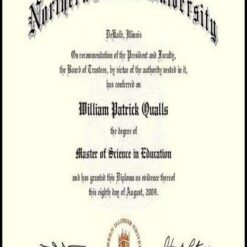 Buy college degree from The Northern Illinois University