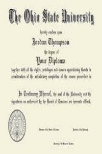Buy college degree from The Ohio State University