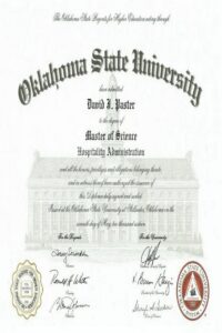 Buy college degree from The Oklahoma State University